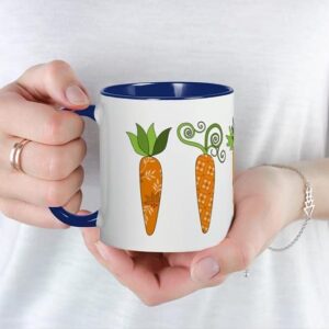 CafePress Carrots Mugs Ceramic Coffee Mug, Tea Cup 11 oz