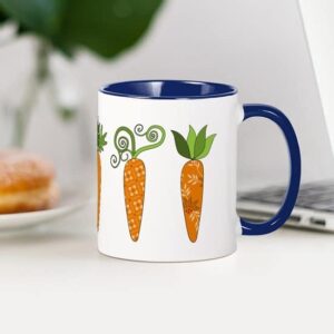 CafePress Carrots Mugs Ceramic Coffee Mug, Tea Cup 11 oz