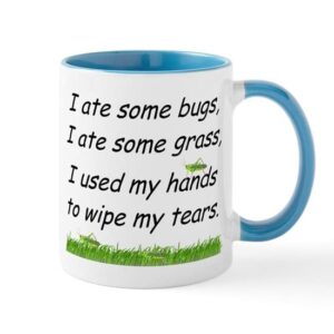 cafepress i ate some bugs mug ceramic coffee mug, tea cup 11 oz