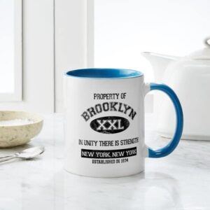 CafePress Property Of Brooklyn Mug Ceramic Coffee Mug, Tea Cup 11 oz