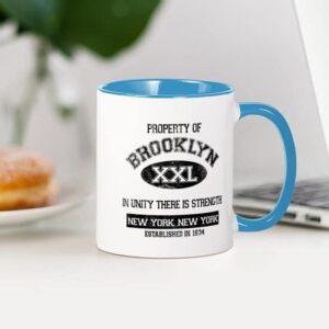 CafePress Property Of Brooklyn Mug Ceramic Coffee Mug, Tea Cup 11 oz