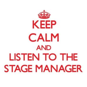 CafePress Keep Calm And Listen To The Stage Manager Mugs Ceramic Coffee Mug, Tea Cup 11 oz