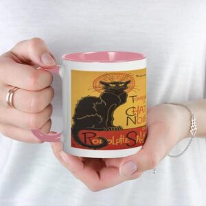 CafePress Le Chat Noir Mug Ceramic Coffee Mug, Tea Cup 11 oz