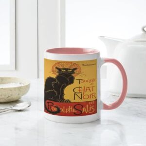 CafePress Le Chat Noir Mug Ceramic Coffee Mug, Tea Cup 11 oz