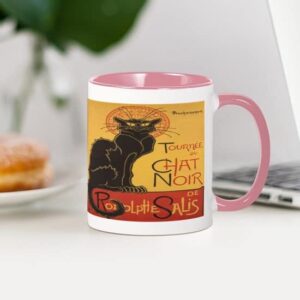 CafePress Le Chat Noir Mug Ceramic Coffee Mug, Tea Cup 11 oz