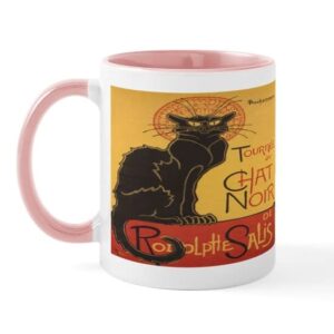 CafePress Le Chat Noir Mug Ceramic Coffee Mug, Tea Cup 11 oz