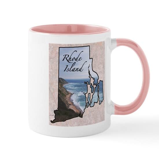 CafePress Rhode Island Mugs Ceramic Coffee Mug, Tea Cup 11 oz