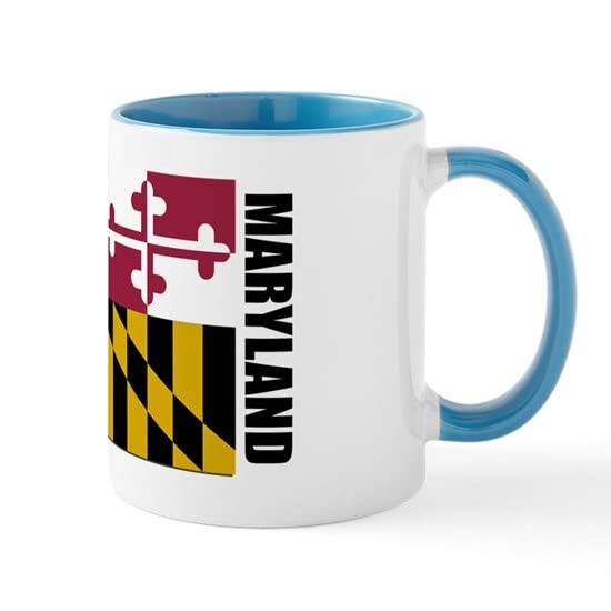 CafePress Maryland Flag Mug Ceramic Coffee Mug, Tea Cup 11 oz