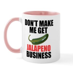 cafepress jalapeno business mug ceramic coffee mug, tea cup 11 oz