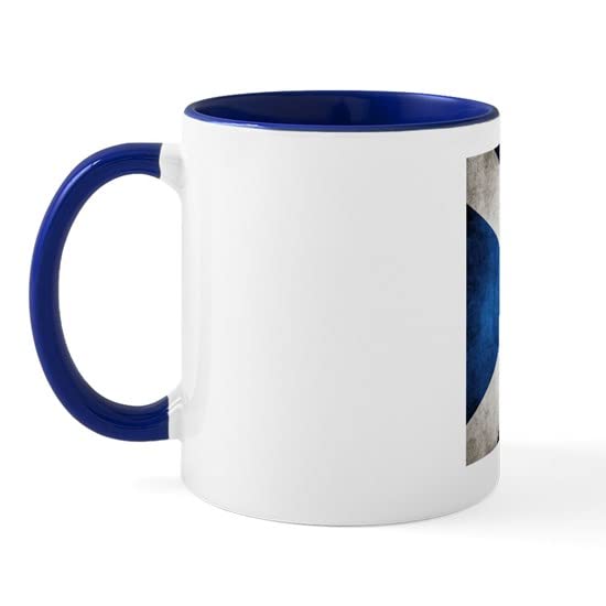 CafePress Antiqued Scottish Flag Mugs Ceramic Coffee Mug, Tea Cup 11 oz