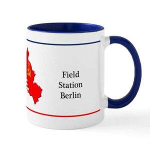 cafepress field station berlin coffee mug ceramic coffee mug, tea cup 11 oz