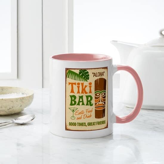 CafePress Tiki Bar Mug Ceramic Coffee Mug, Tea Cup 11 oz