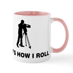 cafepress cameraman mug ceramic coffee mug, tea cup 11 oz