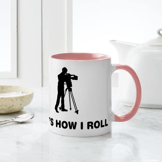 CafePress Cameraman Mug Ceramic Coffee Mug, Tea Cup 11 oz