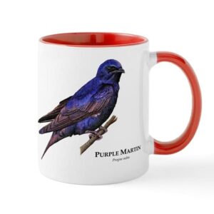 CafePress Purple Martin Mug Ceramic Coffee Mug, Tea Cup 11 oz