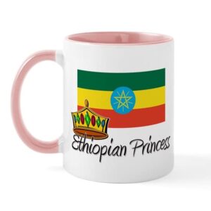 cafepress ethiopian princess mug ceramic coffee mug, tea cup 11 oz