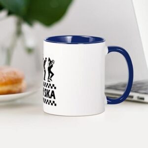 CafePress Evolution Of SKA Mug Ceramic Coffee Mug, Tea Cup 11 oz