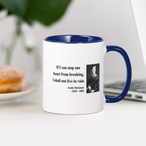 CafePress Emily Dickinson 9 Mug Ceramic Coffee Mug, Tea Cup 11 oz