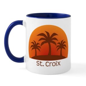 cafepress st. croix mug ceramic coffee mug, tea cup 11 oz