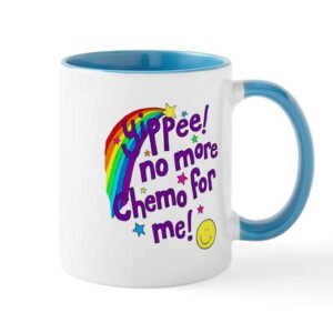 cafepress mug no more chemo ceramic coffee mug, tea cup 11 oz