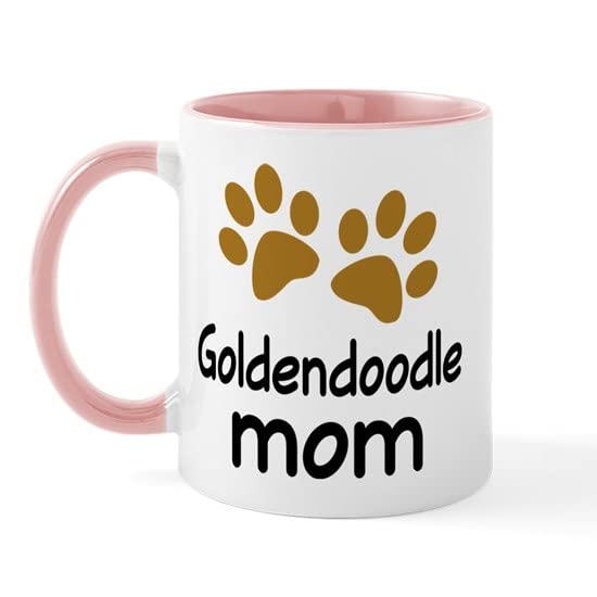 CafePress Cute Goldendoodle Mom Mug Ceramic Coffee Mug, Tea Cup 11 oz