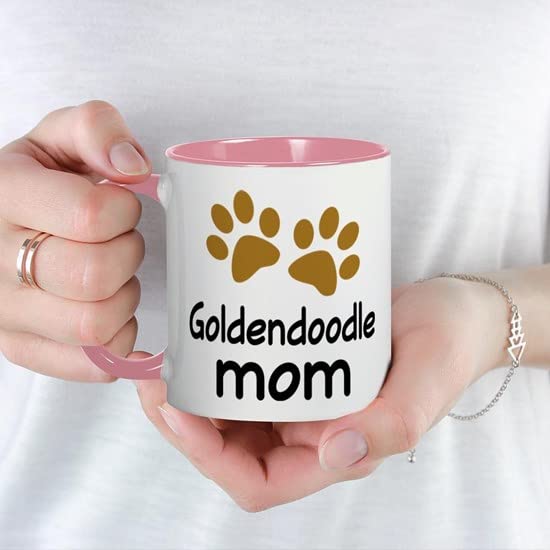 CafePress Cute Goldendoodle Mom Mug Ceramic Coffee Mug, Tea Cup 11 oz