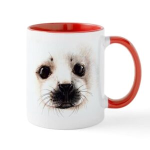 cafepress baby seal mug ceramic coffee mug, tea cup 11 oz