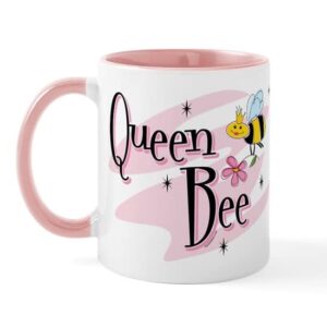 cafepress queen bee mug ceramic coffee mug, tea cup 11 oz