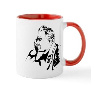 cafepress friedrich nietzsche mug ceramic coffee mug, tea cup 11 oz