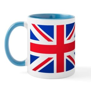 cafepress union jack flag mug ceramic coffee mug, tea cup 11 oz