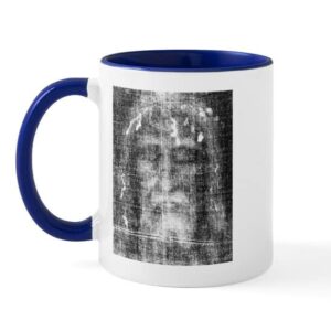 cafepress shroud of turin mug ceramic coffee mug, tea cup 11 oz