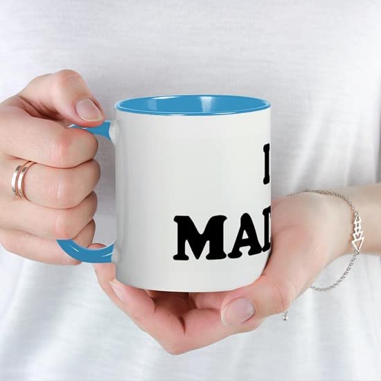 CafePress I Love MADRINA Mug Ceramic Coffee Mug, Tea Cup 11 oz