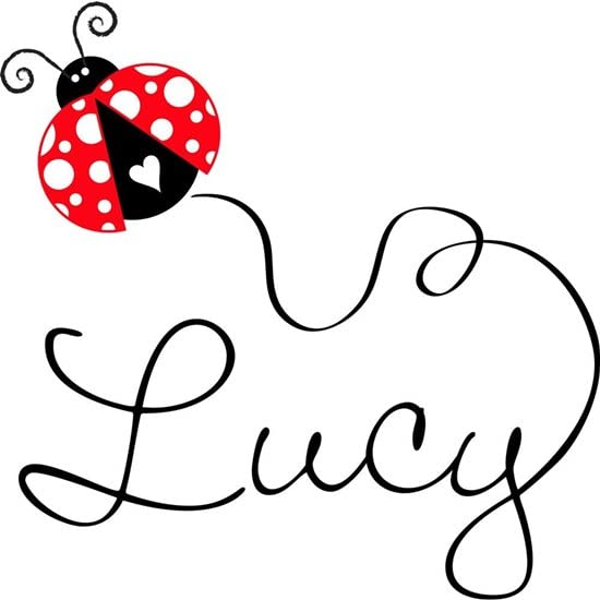 CafePress Ladybug Lucy Mug Ceramic Coffee Mug, Tea Cup 11 oz