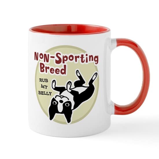 CafePress Boston Terrier Nonsporting Mug Ceramic Coffee Mug, Tea Cup 11 oz