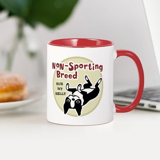 CafePress Boston Terrier Nonsporting Mug Ceramic Coffee Mug, Tea Cup 11 oz