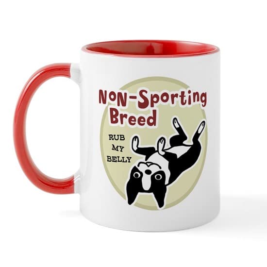 CafePress Boston Terrier Nonsporting Mug Ceramic Coffee Mug, Tea Cup 11 oz
