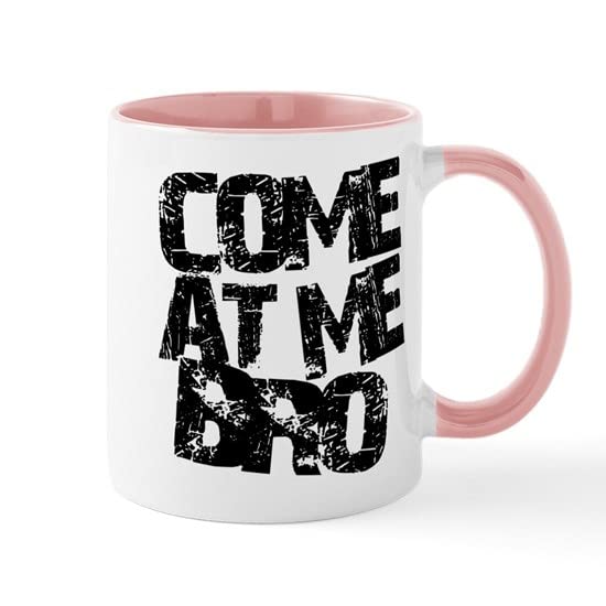 CafePress COME AT ME BRO Mug Ceramic Coffee Mug, Tea Cup 11 oz