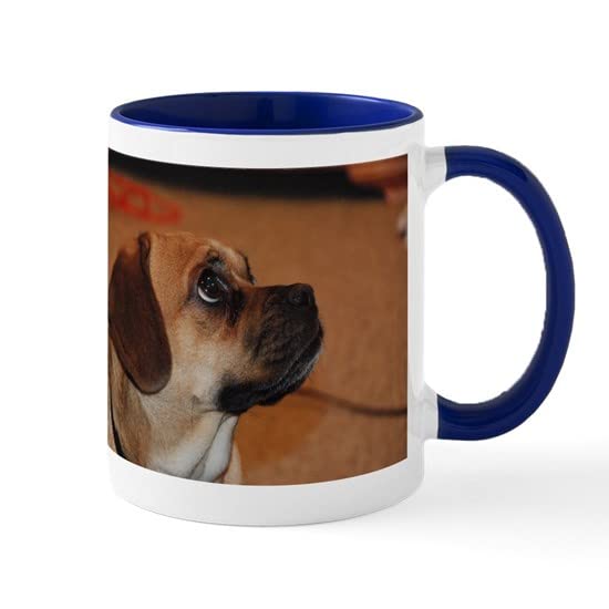 CafePress Dog Puggle Mug Ceramic Coffee Mug, Tea Cup 11 oz