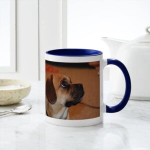 CafePress Dog Puggle Mug Ceramic Coffee Mug, Tea Cup 11 oz