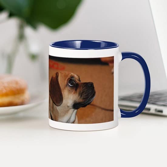 CafePress Dog Puggle Mug Ceramic Coffee Mug, Tea Cup 11 oz