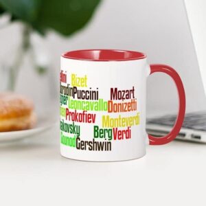 CafePress Opera Composers Mug Ceramic Coffee Mug, Tea Cup 11 oz