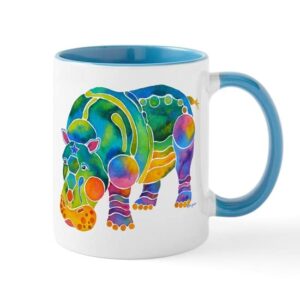 cafepress most popular hippo mug ceramic coffee mug, tea cup 11 oz