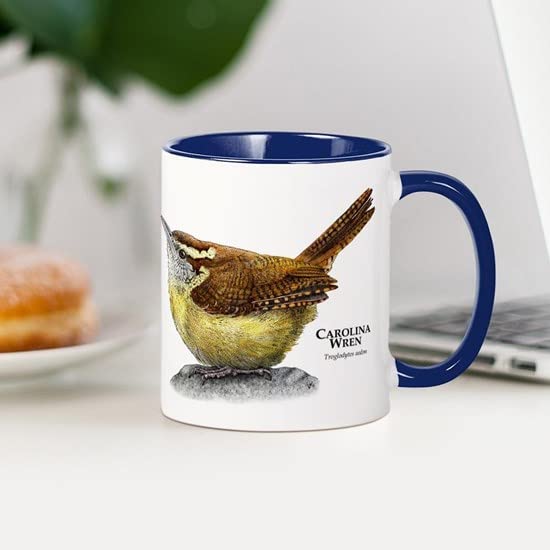 CafePress Carolina Wren Mug Ceramic Coffee Mug, Tea Cup 11 oz