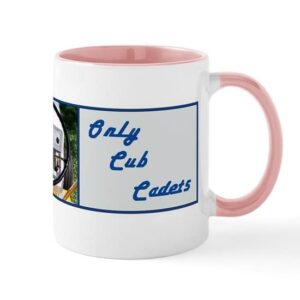 cafepress only cub cadets mug ceramic coffee mug, tea cup 11 oz