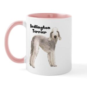 cafepress bedlington terrier mug ceramic coffee mug, tea cup 11 oz