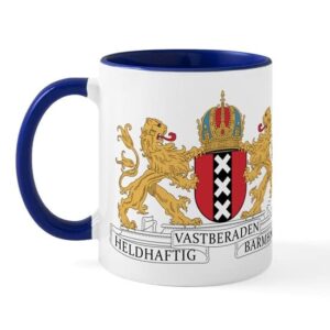 CafePress Amsterdam Coat Of Arms Mug Ceramic Coffee Mug, Tea Cup 11 oz