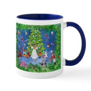 cafepress nutcracker christmas ballet mug ceramic coffee mug, tea cup 11 oz