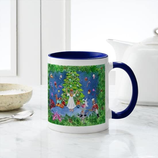 CafePress Nutcracker Christmas Ballet Mug Ceramic Coffee Mug, Tea Cup 11 oz