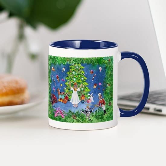 CafePress Nutcracker Christmas Ballet Mug Ceramic Coffee Mug, Tea Cup 11 oz