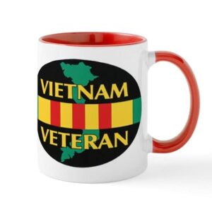cafepress vietnam veteran mug ceramic coffee mug, tea cup 11 oz